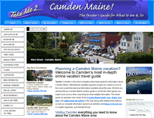 Tablet Screenshot of camdenmainevacation.com